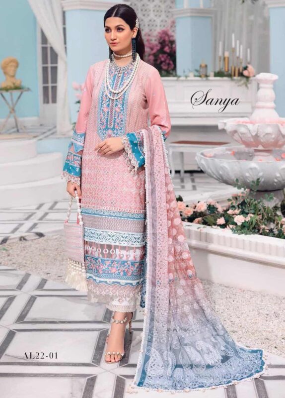 afsana by anaya luxury festive lawn collection 2022 al22 01 sanya 1 1